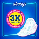 Absorvente Always Suave M com Abas - 8 unidades
