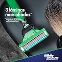 Kit Carga para Aparelho de Barbear Gillette Mach3 Sensitive com 4 unidades + 1 Mini Gel de Barbear Mach 3 Complete com 71g