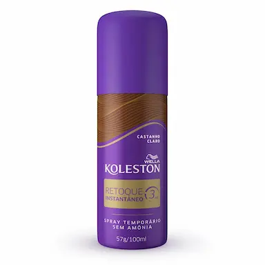 Retoque Instantâneo Koleston Castanho Claro com 100ml