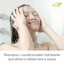 Kit Dove Hidratação Intensa Shampoo com 400ml + Condicionador com 200ml