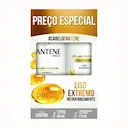 Kit Pantene Liso Extremo Shampoo com 400ml + Condicionador com 175ml