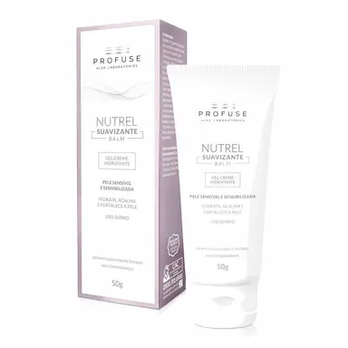 Gel Creme Hidratante Profuse Nutrel Suavizante Balm Peles Sensíveis 50g