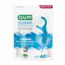 Fio Dental com Cabo G.U.M Flosser Multiple Action com 40 unidades