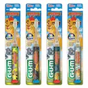 Escova de Dente Infantil G.U.M com Luz de Tempo A Guarda do Leão com 1 unidade