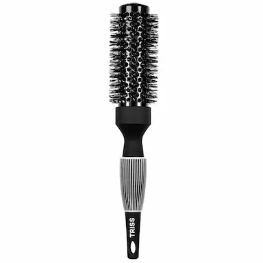 Escova Térmica para Cabelos Triss Preta 33mm com 1 unidade