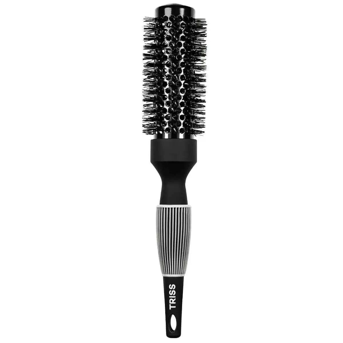 Escova Térmica para Cabelos Triss Preta 33mm com 1 unidade