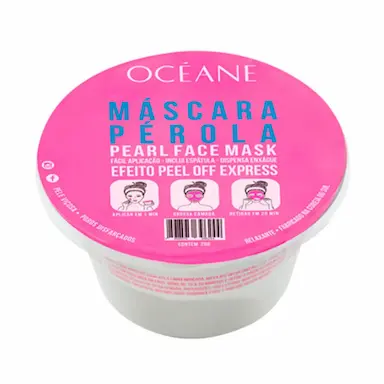 Máscara Facial Océane Pérola com 1 unidade