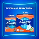 Absorvente Always Seca P com Abas 8 unidades