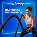 Absorvente Always Seca P com Abas 8 unidades