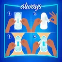 Absorvente Always Seca P com Abas 8 unidades