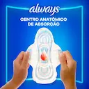 Absorvente Always Suave P com Abas 8 unidades