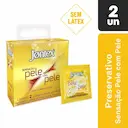 Camisinha Jontex Sensação Pele com Pele com 2 unidades