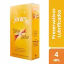 Camisinha Jontex Sensação Pele com Pele com 4 unidades