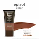 Protetor Solar Facial Episol Color Pele Negra FPS 30 com 40g