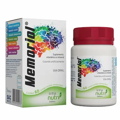 Suplemento Vitamínico Mineral Memoriol Baldacci com 60 comprimidos