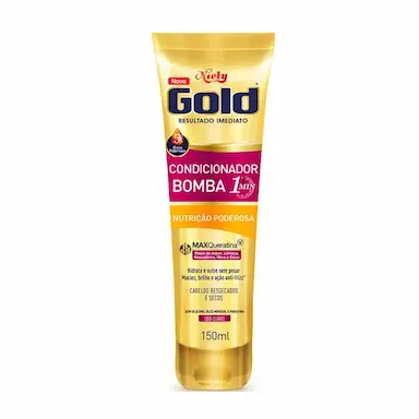 Condicionador Niely Gold Bomba Nutrição Poderosa com 150ml