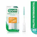 Palito Interdental G.U.M. Soft Picks Original com 40 unidades