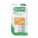 Palito Interdental G.U.M. Soft Picks Original com 40 unidades