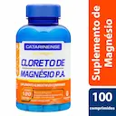 Suplemento Alimentar Cloreto de Magnésio P.A. Catarinense Nutrição com 100 comprimidos
