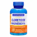 Suplemento Alimentar Cloreto de Magnésio P.A. Catarinense Nutrição com 100 comprimidos