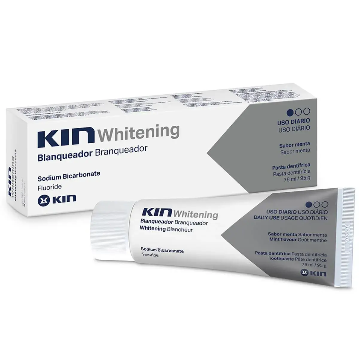 Pasta de Dente Kin Whitening Branqueador Progressivo com 95g