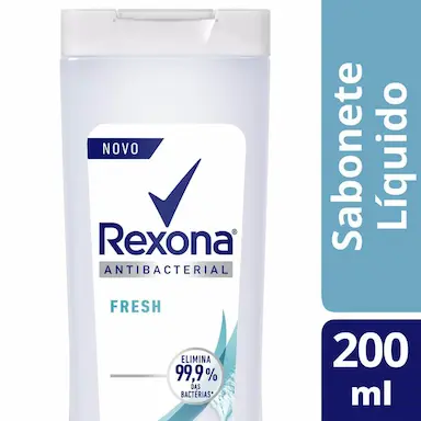 Sabonete Líquido Rexona Antibacterial Fresh com 200ml