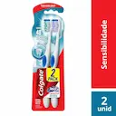 Escova de Dente Colgate 360° Sensitive Pro-Alívio Extra Macia com 2 unidades