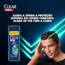 Shampoo Anticaspa Clear Men Limpeza Diária 2 em 1 com 400ml