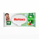 Lenço Umedecido Huggies Max Clean com 48 unidades