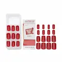 Unhas Autocolantes Impress Message Me Média com 24 Unidades