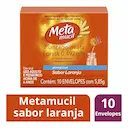Metamucil Sabor Laranja com 10 sachês de 5,85g cada