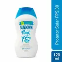 Protetor Solar Corporal Sundown Praia e Piscina FPS 30 com 120ml