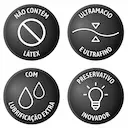 Camisinha Blowtex Skyn Extra Lubrificado com 3 unidades