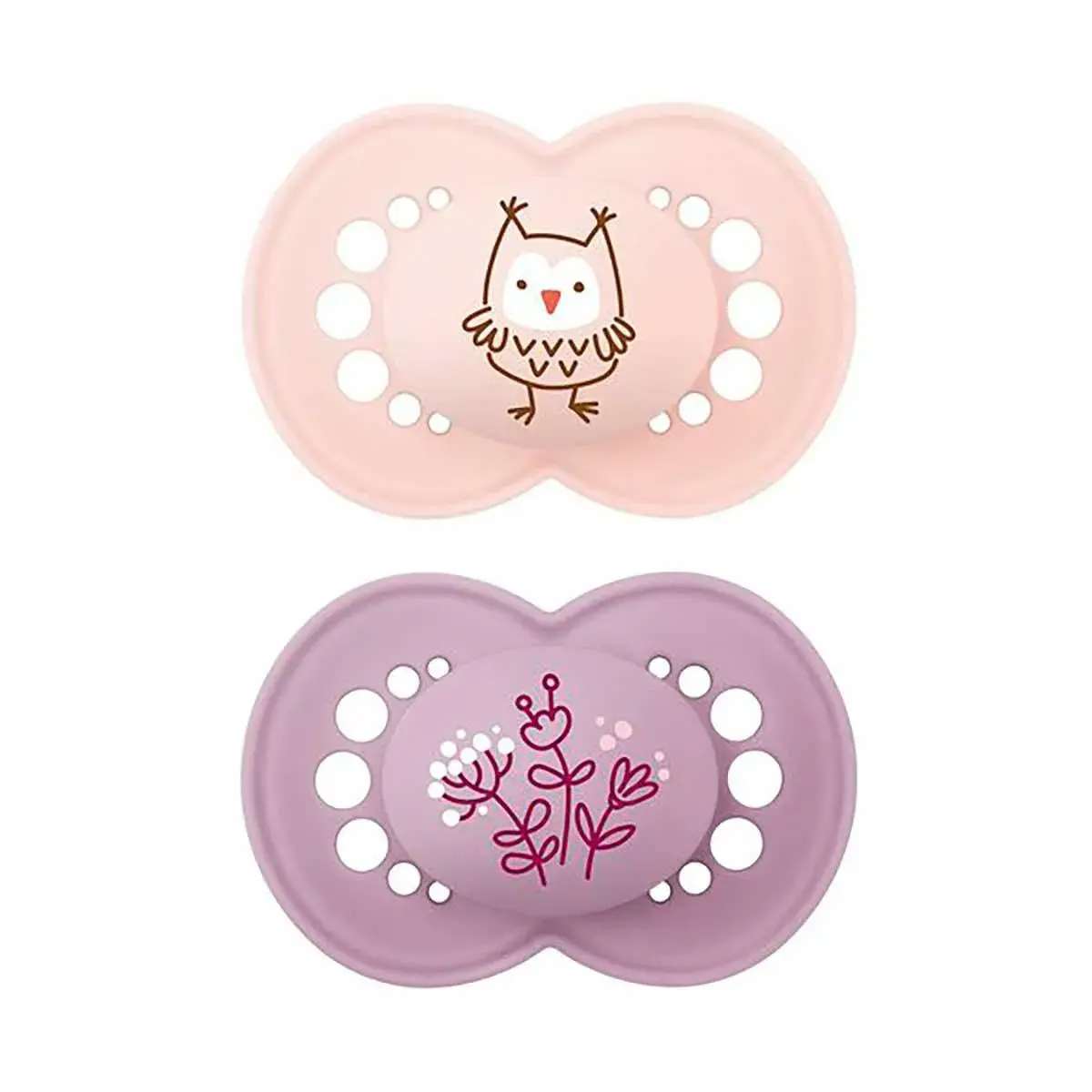 Kit Chupeta MAM Original Tamanho 2 - maiores de 6 meses Cores Sortidas com 2 unidades