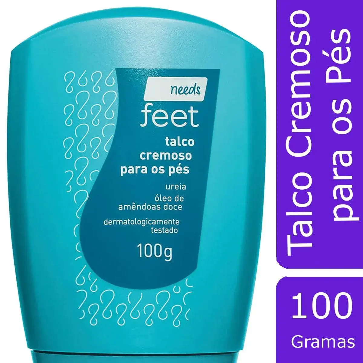 Talco Para os Pés Needs Feet Cremoso