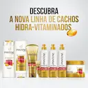 Kit Pantene Cachos Shampoo com 400ml + Condicionador 3 Minutos Milagrosos com 170ml Grátis Ampola com 15ml