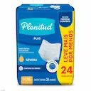 Roupa Íntima Descartável Unissex Plenitud Protect Plus P/M 24 unidades