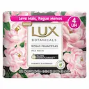 Kit Sabonete em Barra Lux Botanicals Rosas Francesas com 4 unidades de 85g cada