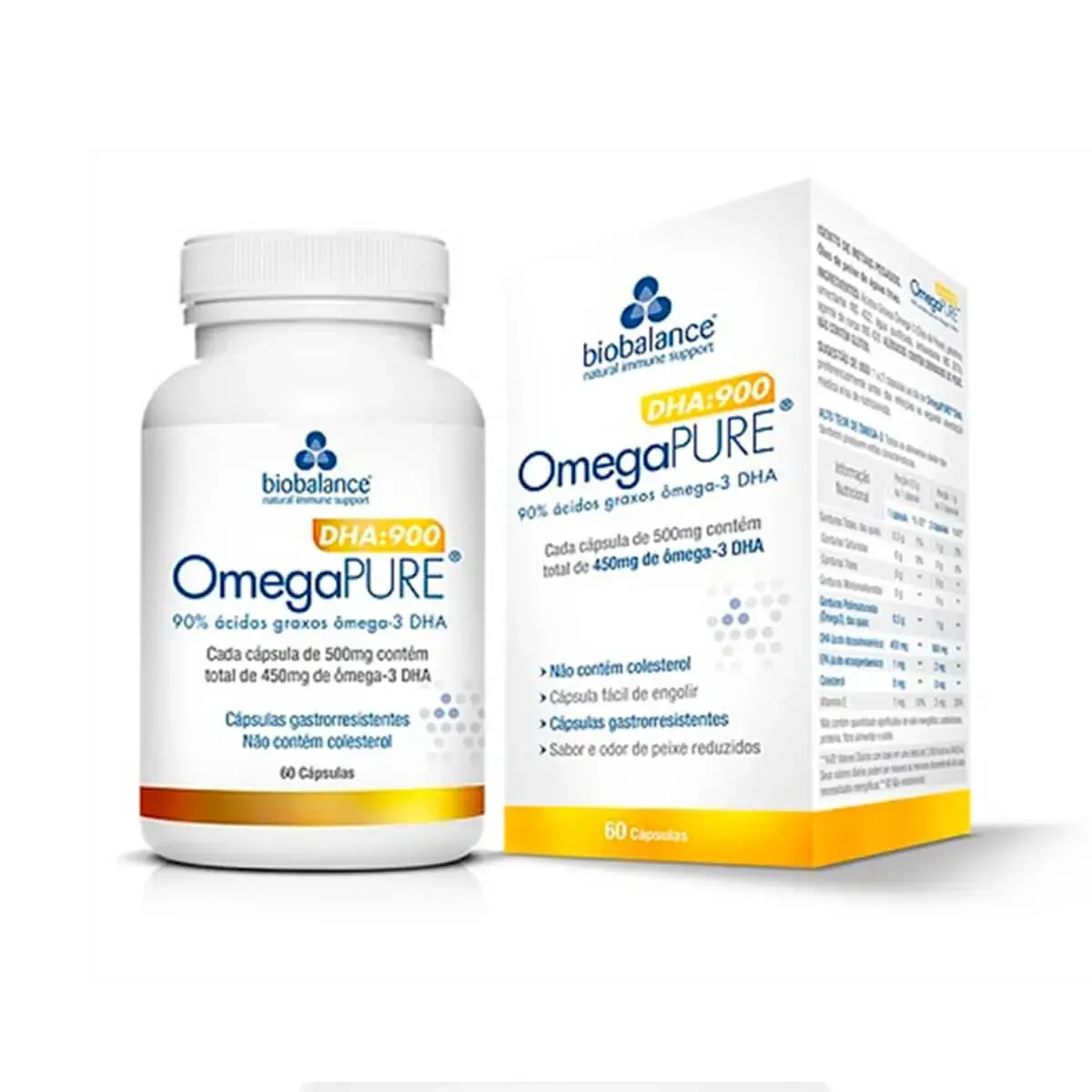 Ômega 3 OmegaPure DHA com 60 cápsulas