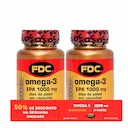 Kit FDC Ômega 3 EPA 1000mg com 45 + 15 cápsulas grátis