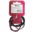 Elástico para Cabelo Ricca Basics sem Metal com 6 unidades