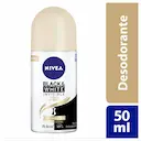 Desodorante Nivea Invisible Black & White Toque de Seda Roll On Pós-Depilatório com 50ml