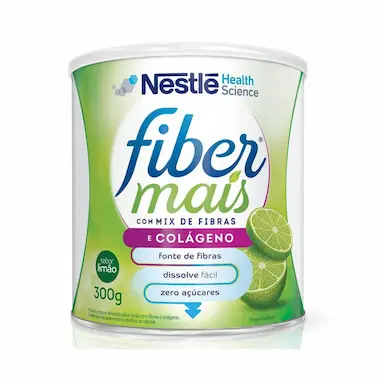 Regulador Intestinal FiberMais Colágeno e Mix de Fibras Limão com 300g