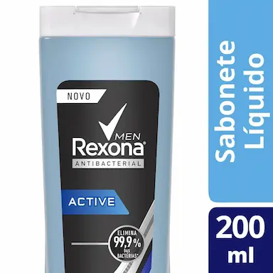 Sabonete Líquido Rexona Men Antibacterial Active
