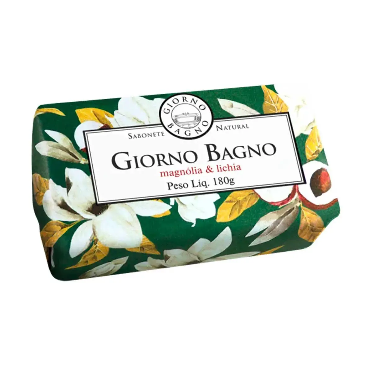 Sabonete em Barra Giorno Bagno Magnólia & Lichia 180g