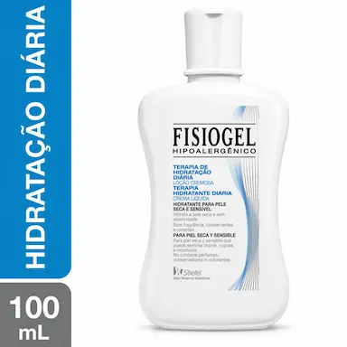 Hidratante Corporal Fisiogel Loção Cremosa Pele Seca e Sensível com 100ml