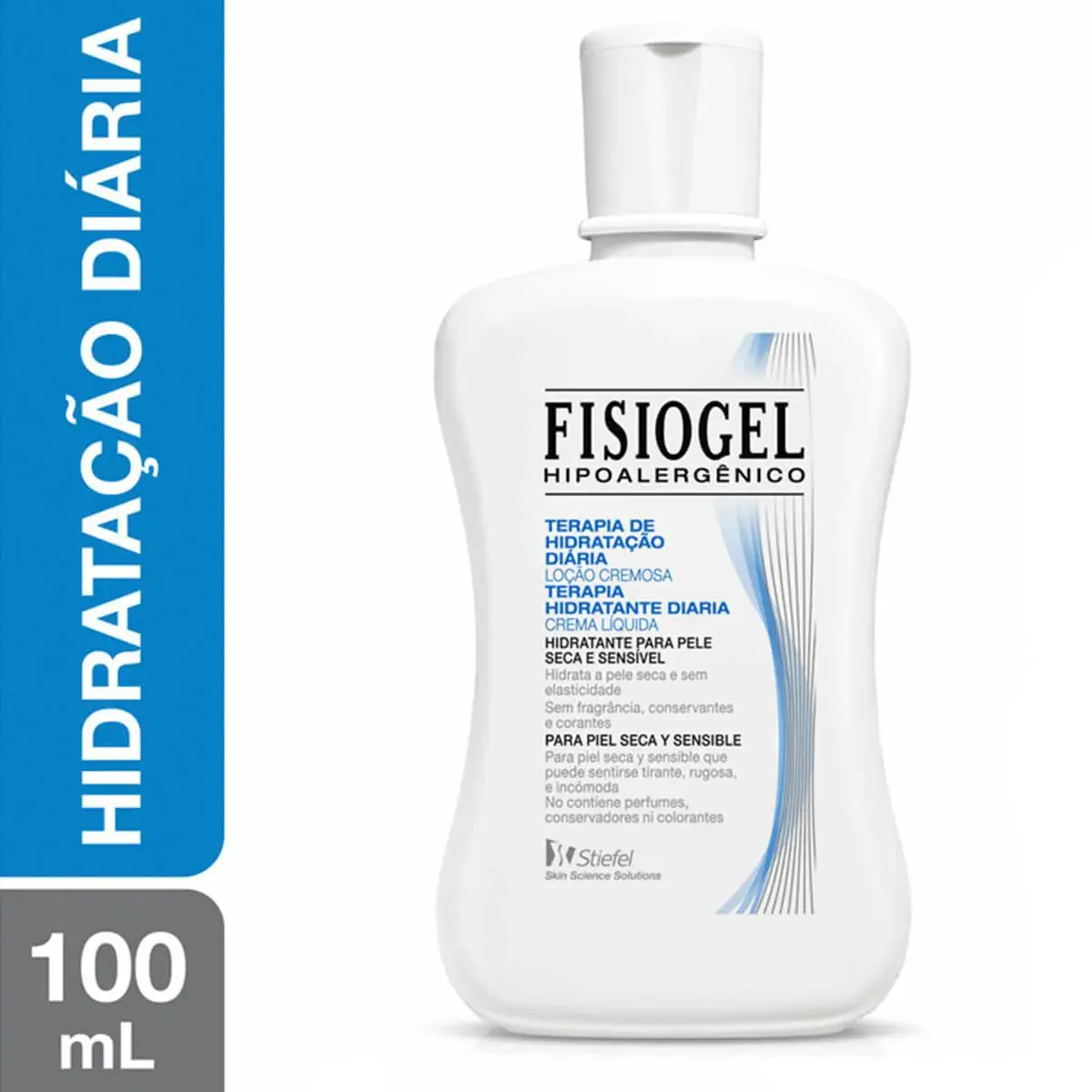 Hidratante Corporal Fisiogel Loção Cremosa Pele Seca e Sensível com 100ml