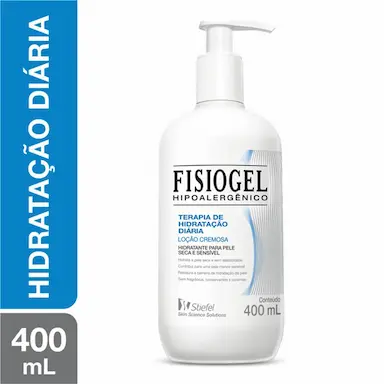 Loção Hidratante Corporal Fisiogel Terapia de Hidratação Diária 400ml