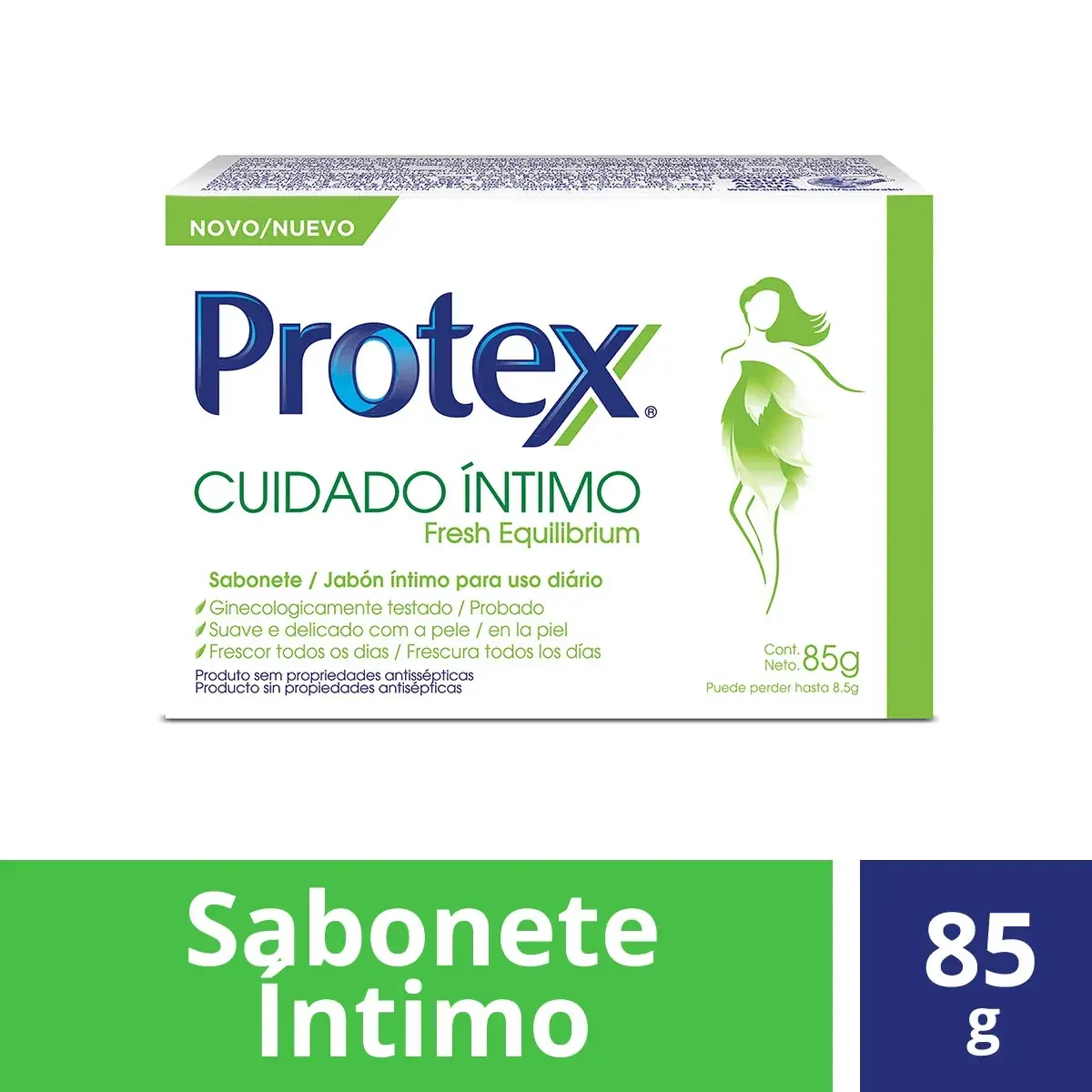 Sabonete Intimo em Barra Protex Fresh Equilibruim