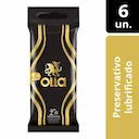 Preservativo Olla Lubrificado com 6 unidades